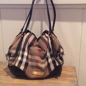Burberry House Check Small Canterbury Tote
